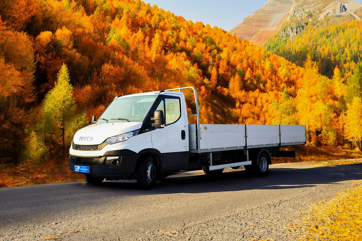 COND flatbed platform on an Iveco Daily