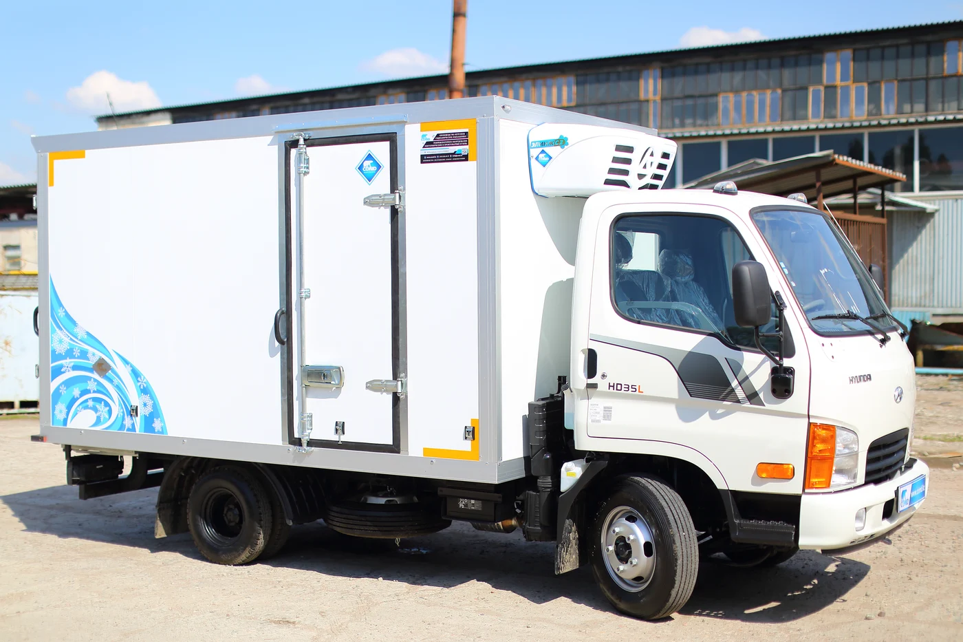 Рефрижератор COND на Hyundai HD35