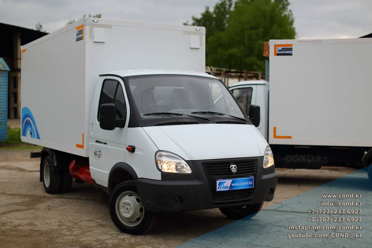 GAZ GAZelle Business — bakery van with rear doors