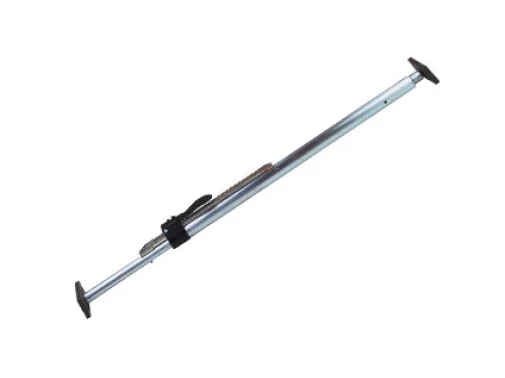 Steel cargo bar for securing cargo in the body