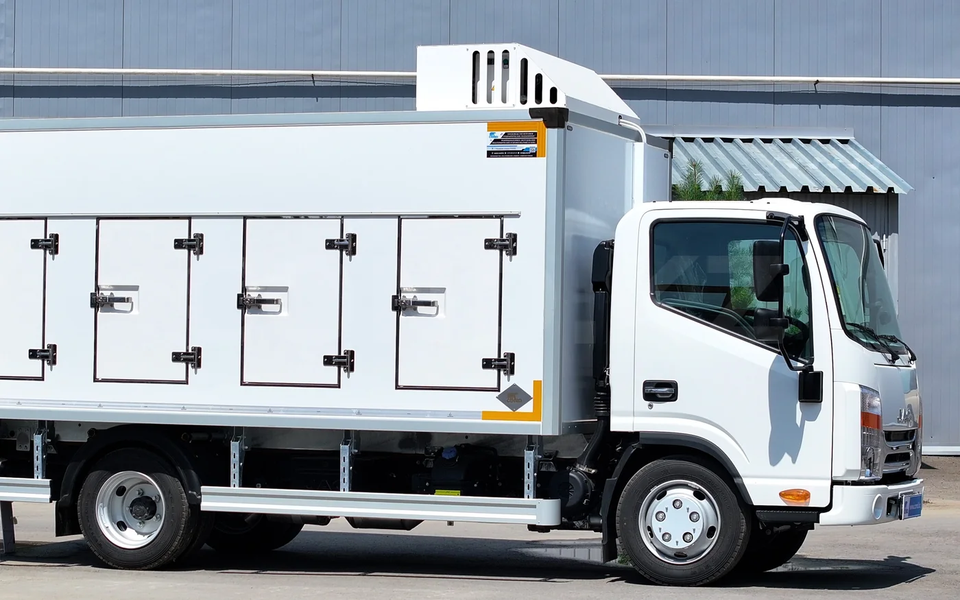 Eutectic ice-cream body by COND on a JAC N56 chassis