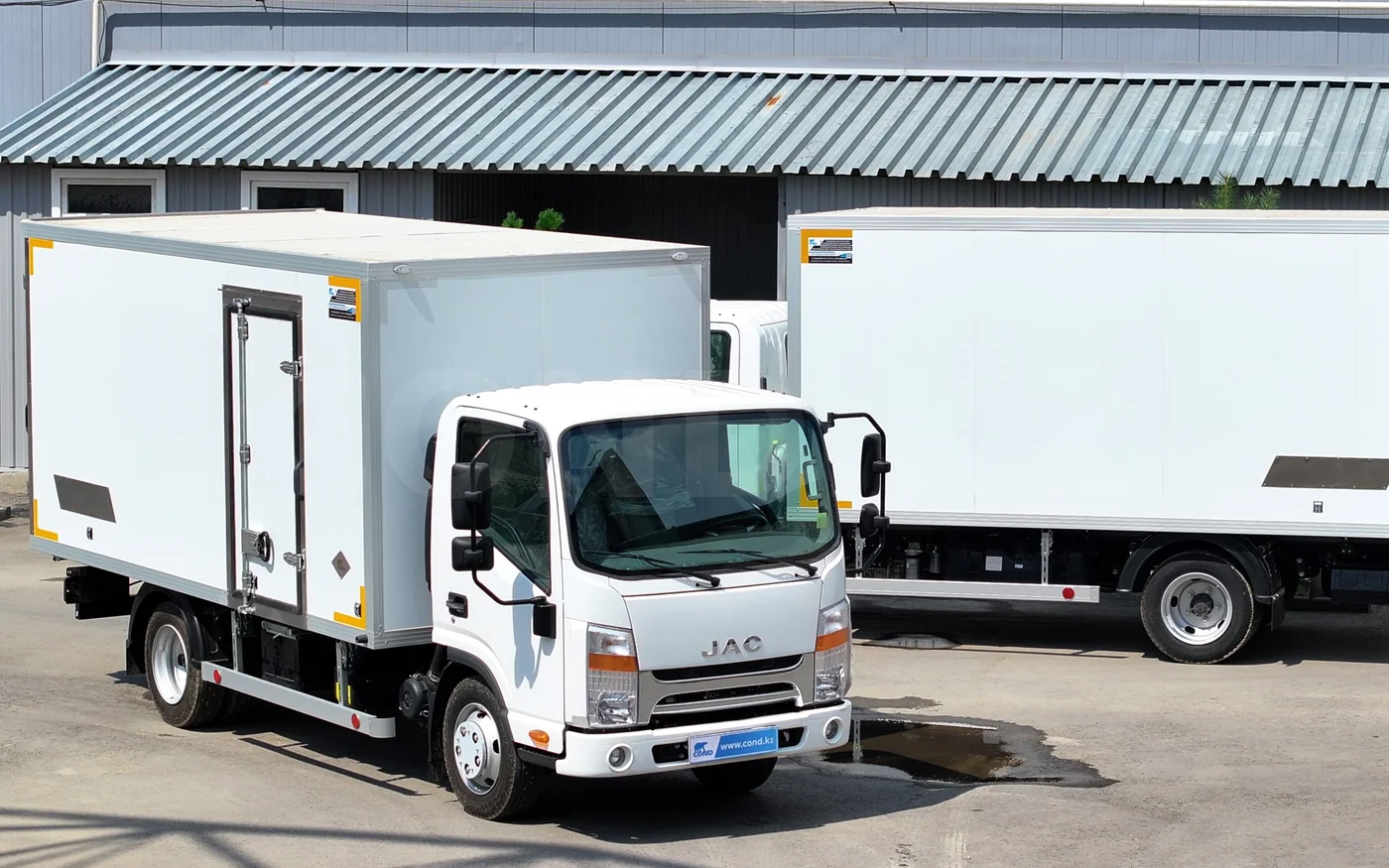 Dry freight box bodies by COND on a JAC N56 chassis