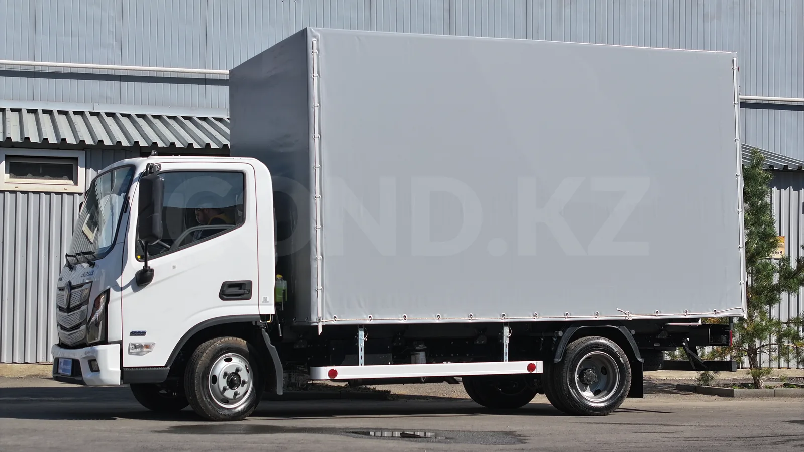 Евротент (растентовка) Foton S35 — вид сбоку слева