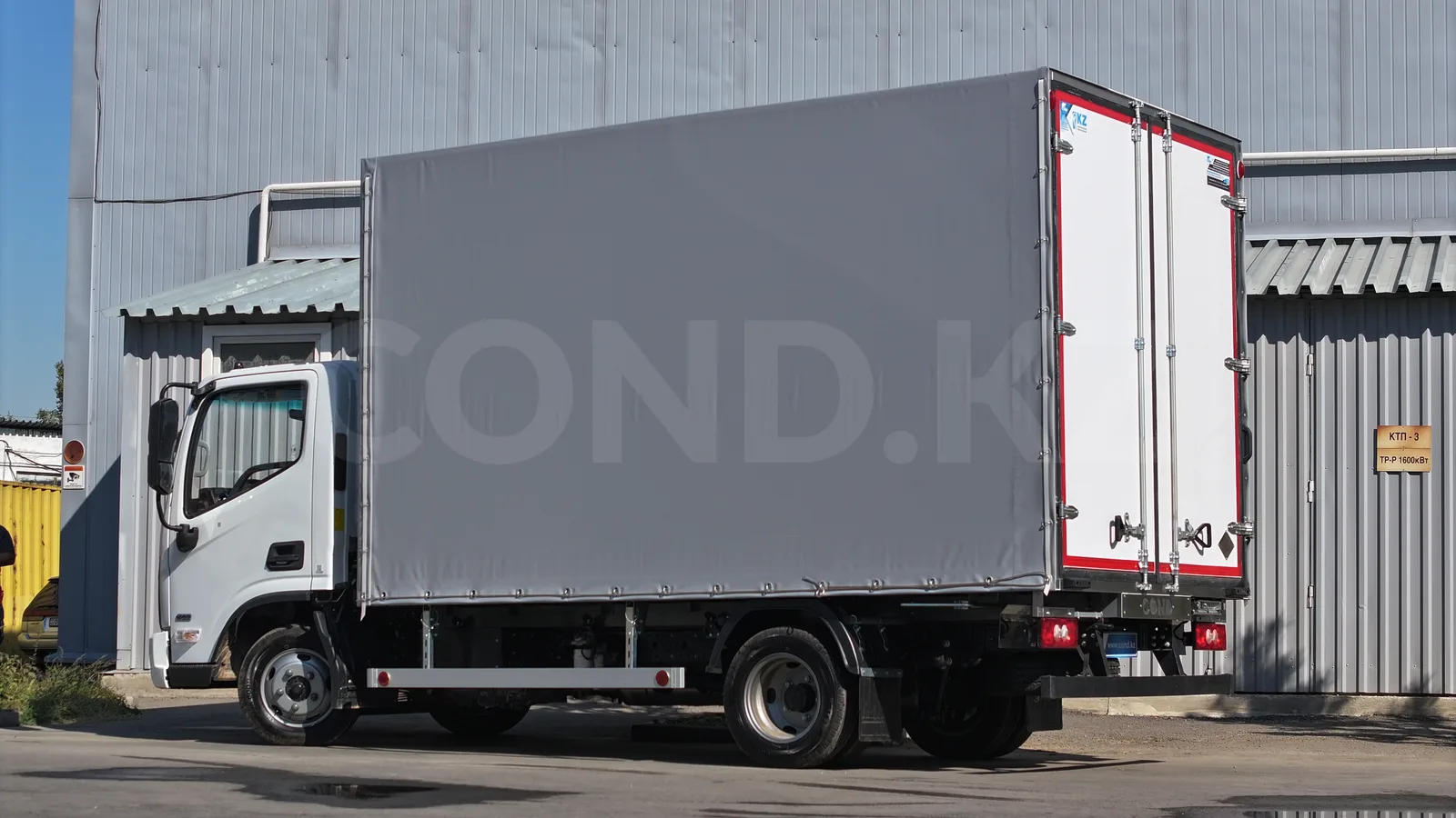 Евротент (растентовка) Foton S35 — вид сзади сбоку
