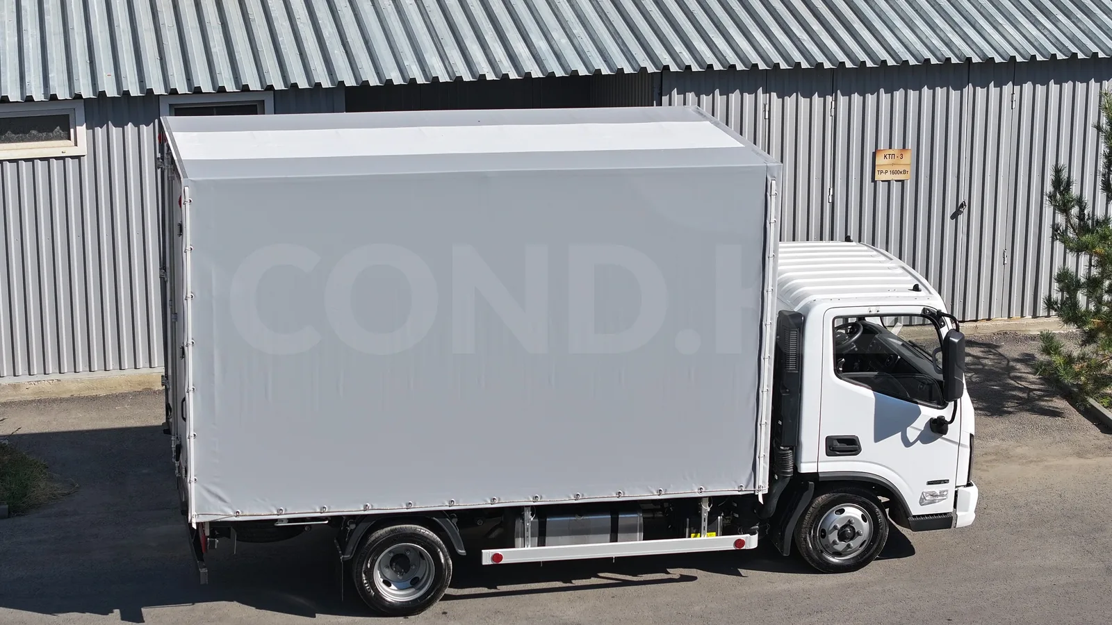 Евротент (растентовка) Foton S35 — вид сверху