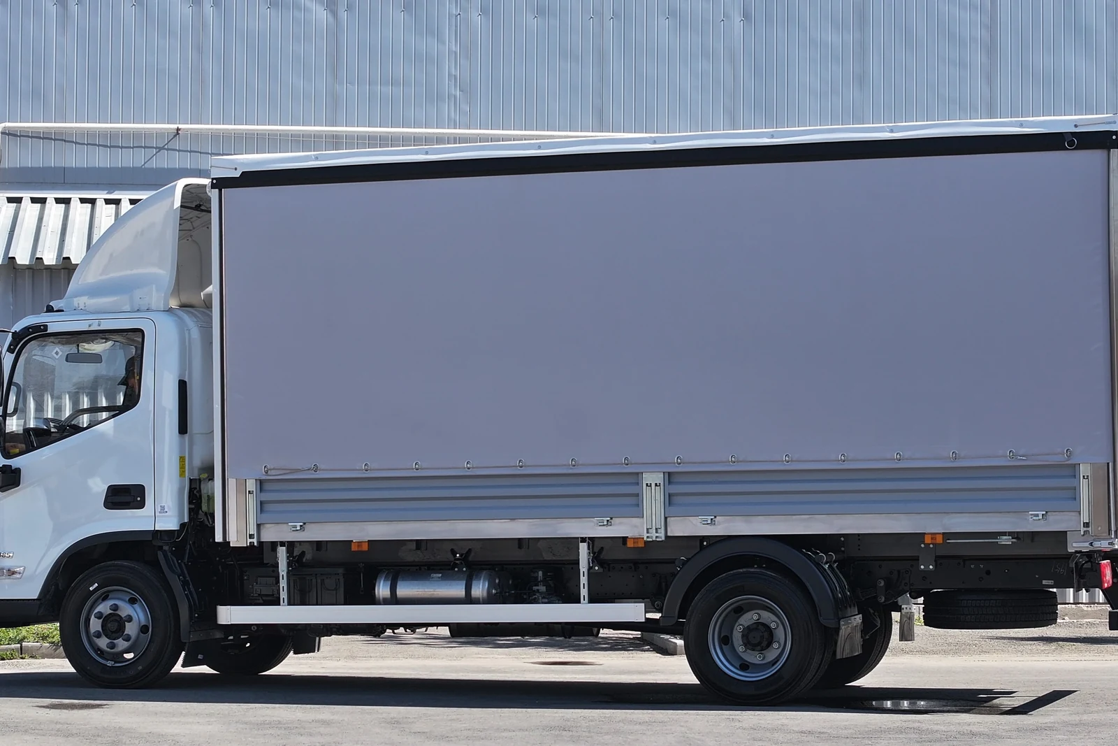 Drop-side with tilt Foton Aumark S85 — левый the side: sliding tarpaulin and откидной the side 400 mm — COND