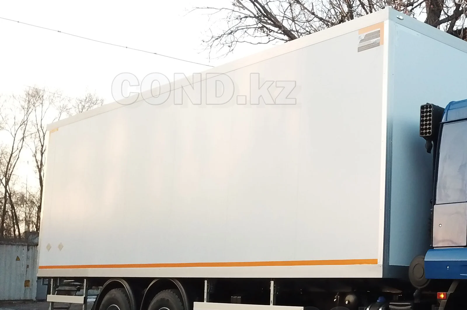 KAMAZ 65117 isothermal 8.2 m — the body side in 100 mm sandwich panel with contour tape — COND