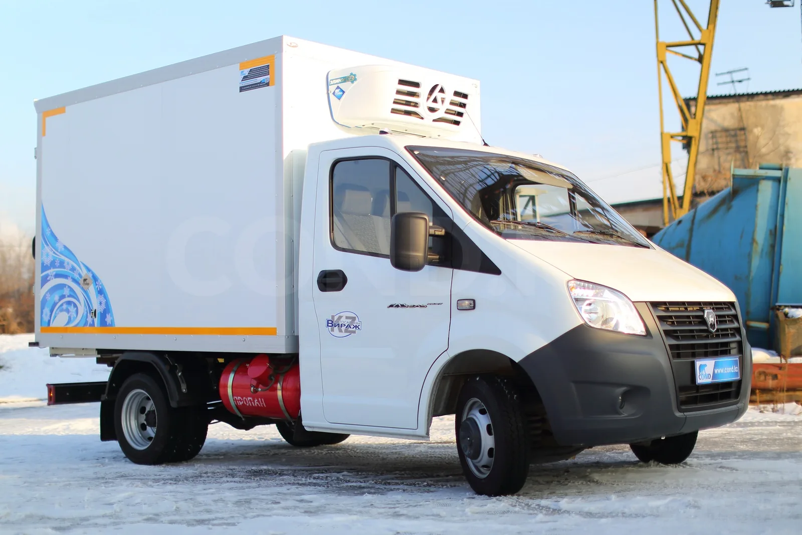 Реф ГАЗель Next A21R25 Астана — бүйір есігі бар шанақ борты — COND