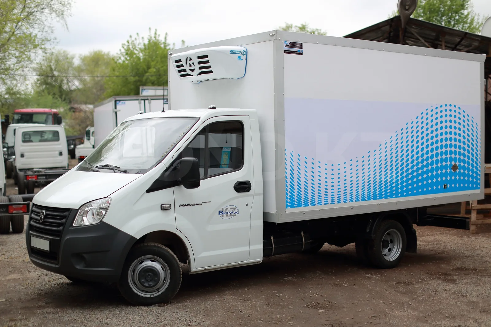 ГАЗель Next A21R35 премиум FRP фармацевтикаға арналған рефрижератор — COND