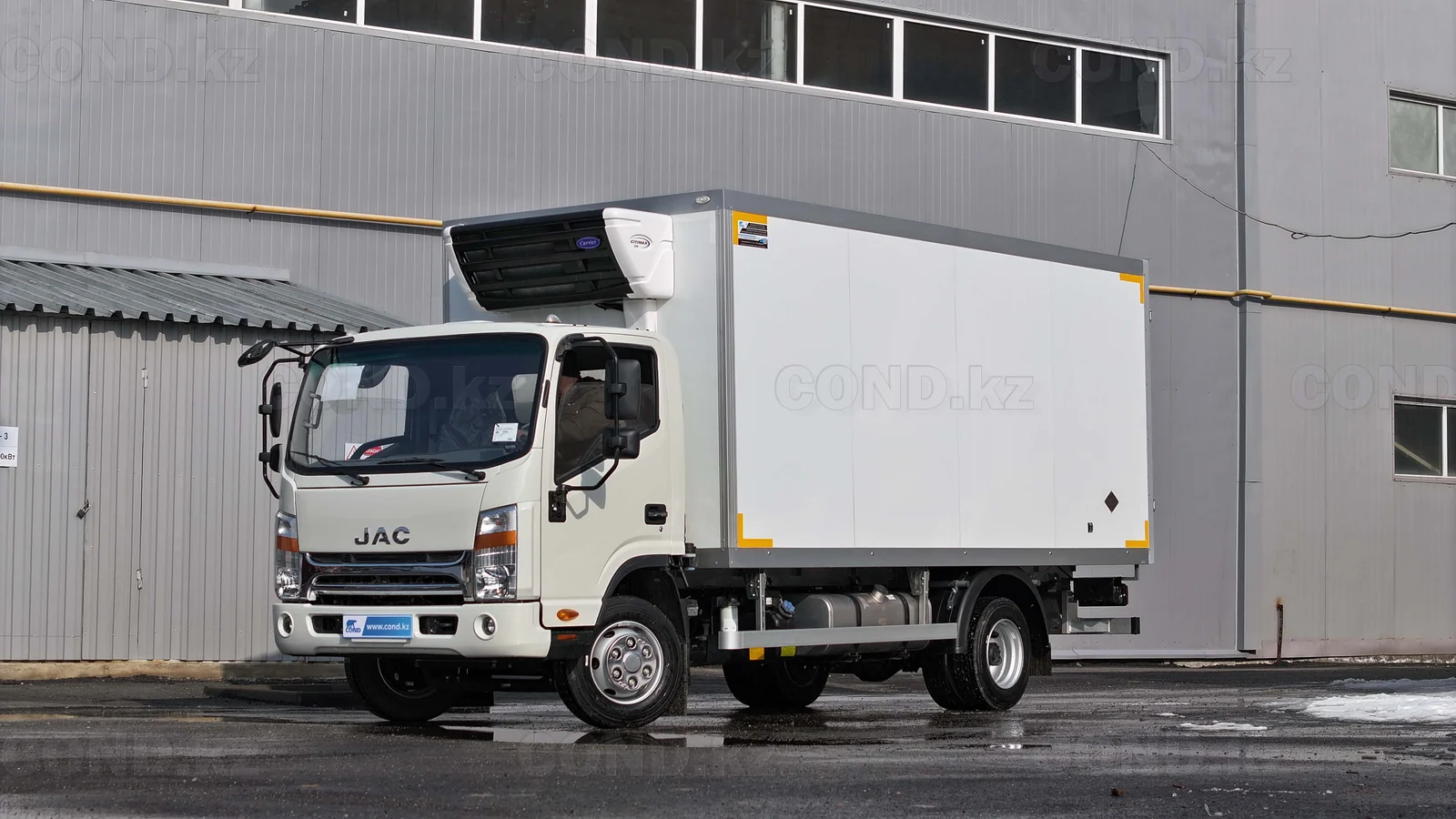 Фургон-рефрижератор на шасси JAC N90 — передняя часть и кабина — COND