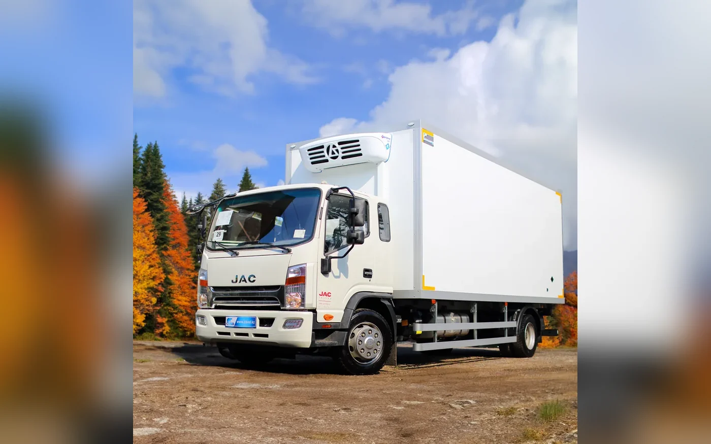 Refrigerated van in Almaty — COND